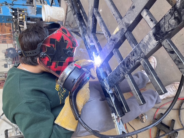 Aluminum gate repair
